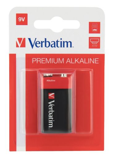 Baterie Verbatim BATERIE ALCALINA 9V 1 PACHET (HANGCARD)