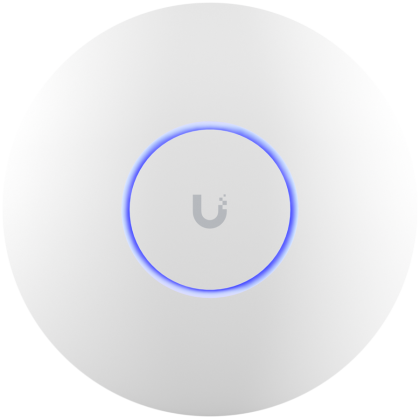 Ubiquiti U6-LR Long Range, High-performance, indoor/outdoor WiFi 6 access point with extended signal range, 185m2 coverage, 350+ connected devices, 4x4 MIMO, IP54, 600 Mbps on 2.4 GHz and 2400 Mbps on 5 GHz, PoE adapter (U-POE-AT-EU) not included