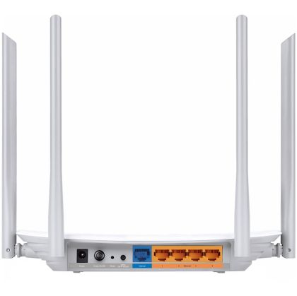 Router Wi-Fi TP-Link Archer C50 AC1200 Dual-Band, 802.11ac/a/b/g/n, 867Mbps la 5GHz + 300Mbps la 2.4GHz, 5 porturi 10/100M, 4 antene fixe, WPS, IPv6 Aplicație, 2x2 MU-MIMO, WPA3, mod Router/AP