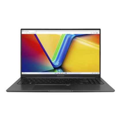 Laptop Asus Vivobook M1505YA-MA242, AMD Ryzen R7-7730U, 15.6 "OLED 2.8K (2880X1620) 16:9 16GB LPDDR4 (8 GB pe BD), 512 GB SSD, tastatură Chiclet retroiluminată, fără sistem de operare Indie, negru