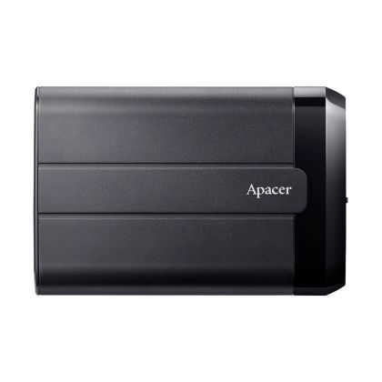 Apacer Disc dur extern Disc dur portabil AC732 2TB USB 3.2 Gen 1, calitate militară, rezistentă la șocuri, IP68, negru