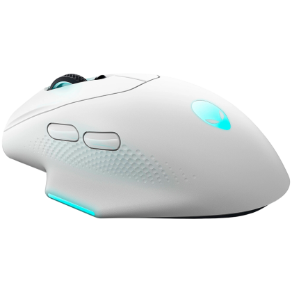 Mouse pentru jocuri Alienware fără fir - AW620M (lumină lunară)