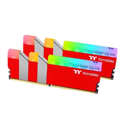 Memorie Thermaltake TOUGHRAM RGB 32GB (2x16GB) DDR5 5600MHz U-DIMM Racing Red