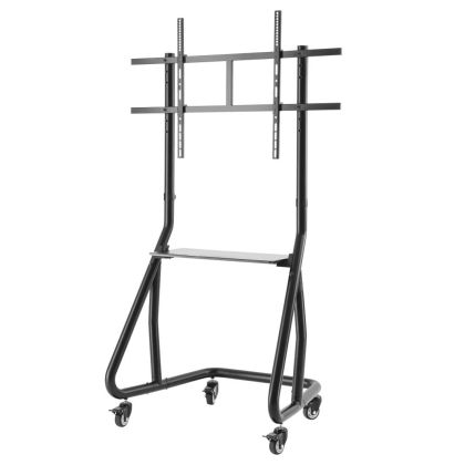 Suport TV mobil HAMA Trolley, 100", Negru