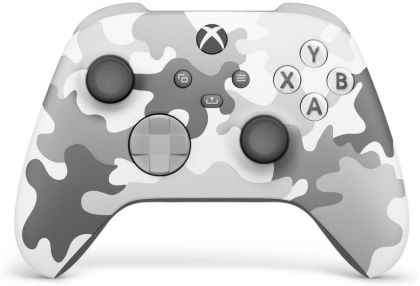 Controler de jocuri Microsoft - Controler wireless Xbox, ediție specială Arctic Camo