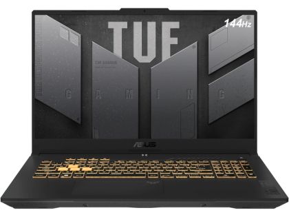 Laptop Asus TUF F17 FX707ZC4-HX014, Intel i5-12500H, 2.5GHz, 17.3" FHD AG (1920x1080)144Hz, 16GB DDR4 3200MHz (2x8 GB), 512GB SSD, Illum, RGB SSD MGD602, RGB MGD602. , fără OS, Mecha Gray