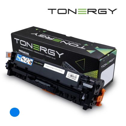 Cartuș de toner compatibil cu Tonergy HP 304A CC531A CANON CRG-718/CRG-318/CRG-418/CRG-118 Cyan, 2.8K