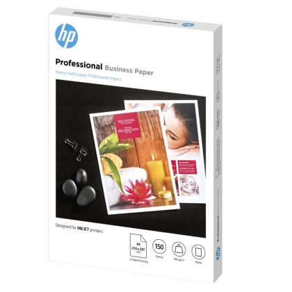 Hârtie Hârtie HP Professional Inkjet Matte FSC, 180 g/m2, 150 sht/A4/210 x 297 mm