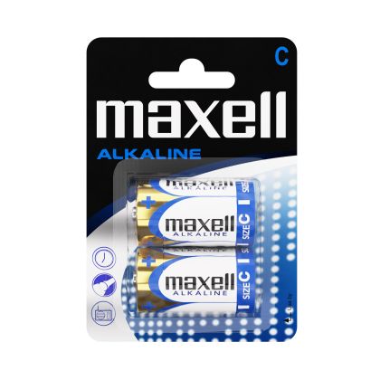 Baterie alcalină MAXELL LR-14 /2 buc. în ambalaj/ 1.5V