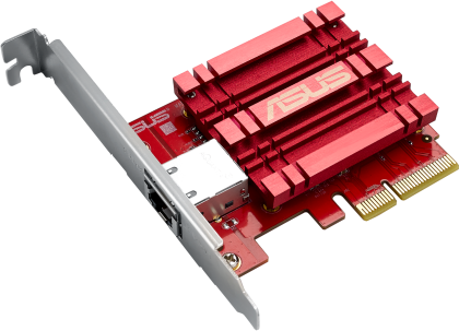 Adaptor de rețea ASUS XG-C100C, port RJ45, PCIe, 10/5/2.5/1Gbps/100Mbps