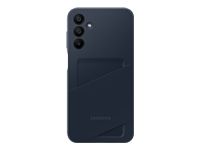 Husa cu slot pentru card SAMSUNG pentru Galaxy A15 A15 5G Albastru Negru