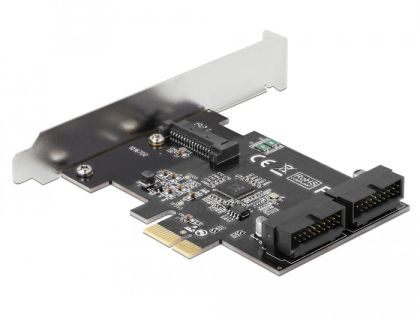 Card Delock, PCI Express x1 la USB 3.0 Pin Header