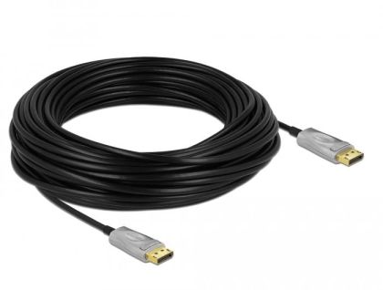 Cablu optic Delock, Active, DisplayPort 1.4, 8K, 25 m