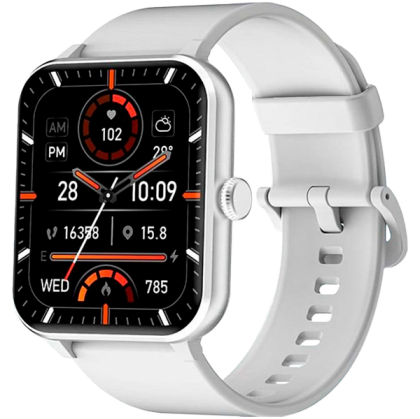 Blackview R50, 1.85-inch TFT HD, 350mAh Battery, 24-hour SpO2 Detection + Heart Rate Monitoring, Calls and SMS notification, Gray