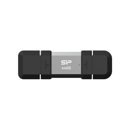 Memorie USB Silicon Power Mobile C51 USB 64GB tip A și USB tip C (USB 3.2 Gen 1)
