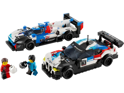 LEGO Speed Champions - Mașini de curse BMW M4 GT3 și BMW M Hybrid V8 - 76922