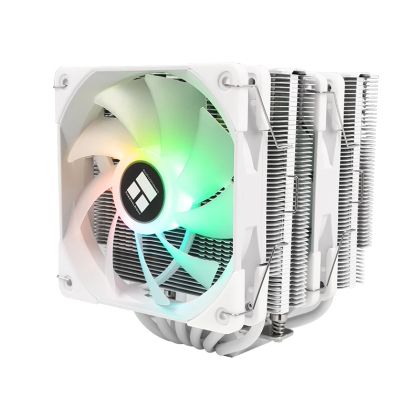 Cooler Thermalright Cooler CPU Peerless Assassin 120 White A-RGB - Turn dublu - LGA1851/LGA1700/AM5