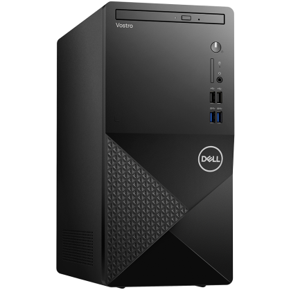 Dell Vostro Desktop 3910, Intel Core i5-12400 (6C, 18MB Cache, 2.5GHz to 4.4GHz), 8GB (1x8GB) DDR4 3200MHz, 256GB SSD, DVD Drive, Intel UHD Graphics 730, Wi-Fi 6 + BT, Ubuntu, 3Y Basic Onsite