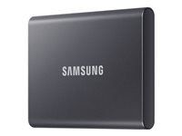 SAMSUNG Portable SSD T7 2TB external USB 3.2 Gen 2 titanium gray
