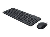 Mouse și tastatură cu fir HP 150 (RO)