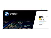 Cartuș de toner original LaserJet galben HP 659X de mare capacitate