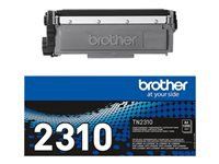 BROTHER TN2310 Toner black pentru HLL23xx/ DCPL25xx/MFCL27xx - 1,200 pages