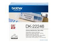 BROTHER Tape DK Tapes - Adeziv rulou continuu 103,6 mm x 30,48 m