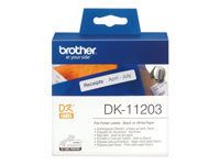 BROTHER DK11203 Brother mappa spine cimke 17x54mm, 300/tekercs