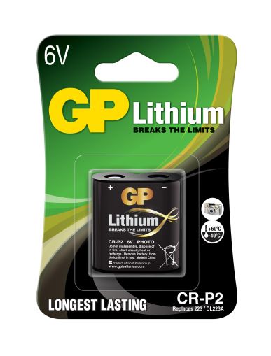 Baterie foto litiu GP CR-P2, 6V