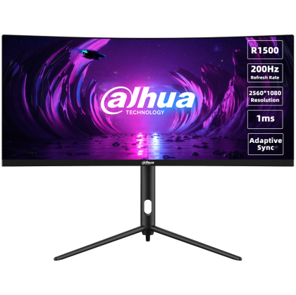 Monitor curbat pentru jocuri Dahua LM30-E330CA, 30" WFHD (2560x1080), VA, 200 Hz, 21:9, 3000:1, 1 ms