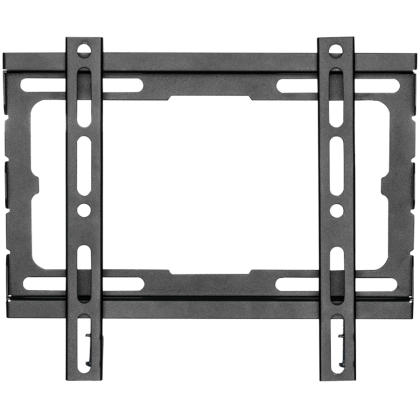 Design subțire: oferă o distanță mică până la perete Design convenabil pentru instalare rapidă și ușoară Șuruburi de fixare: țineți televizorul în siguranță Ambalaj compact. 23-43", 45 kg max.