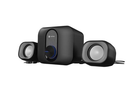 Loudspeakers Natec Speakers Pug 11w rms 2.1, Black