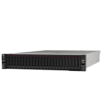 Server Lenovo ThinkSystem SR650 V3, Xeon Silver 4509Y (8C 2,6GHz 22,5MB Cache/125W), 32GB (1x32GB, 4800MHz 1Rx4 DDR5 RDIMM), 8 SAS/SATA, 9350-8i, 1x FanW Platinum, X100 Standard, fără ventilator, X150 Sine V2