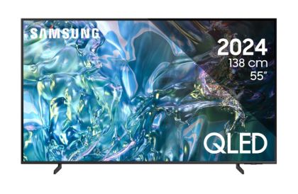 Televizor Samsung 55" 55Q60D AI 4K QLED, SMART, fără fir, rețea, PIP, Bluetooth 5.2, 3xHDMI, 2xUSB, negru