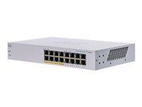 Switch GE CISCO CBS110 negestionat cu 16 porturi