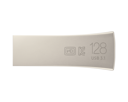 Memorie USB Samsung BAR Plus, 128GB, USB-A, Argintiu
