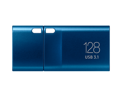 Memorie USB Samsung USB-C, 128GB, USB 3.1, Albastru
