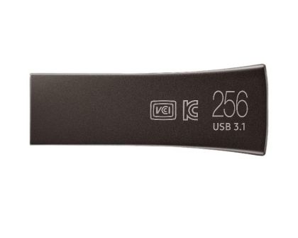 Memorie USB Samsung BAR Plus, 256 GB, USB-A, Gri titan