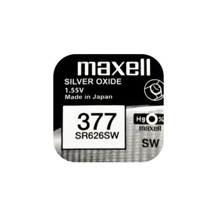 Baterie buton argintie MAXELL SR626 SW /AG4/377/ 1.55V