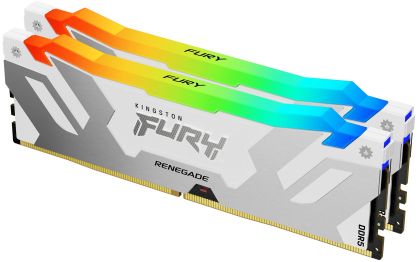 Memorie Kingston Fury Renegade White RGB 32GB(2x16GB) DDR5 7200MHz CL38