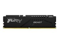 Kingston 32GB 4800MT/s DDR5 CL38 DIMM (Kit of 2) FURY Beast Black PnP, EAN: 740617324365