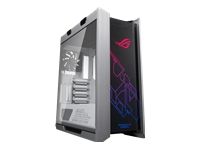 Carcasă pentru jocuri ASUS ROG Strix Helios White Edition RGB Atx/EATX Mid-Tower Cu sticlă securizată Cadru din aluminiu GPU Bretele Radiator de 420 mm