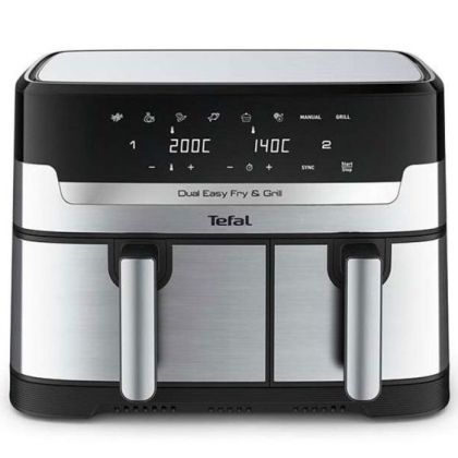 Healthy cooking device Tefal EY905D10 DUAL EASY FRY & GRILL SS EU