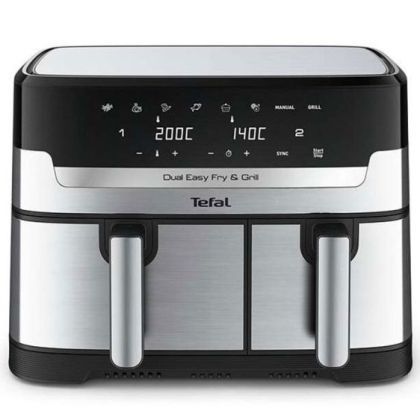 Уред за здравословно готвене Tefal EY905D10 DUAL EASY FRY & GRILL SS EU