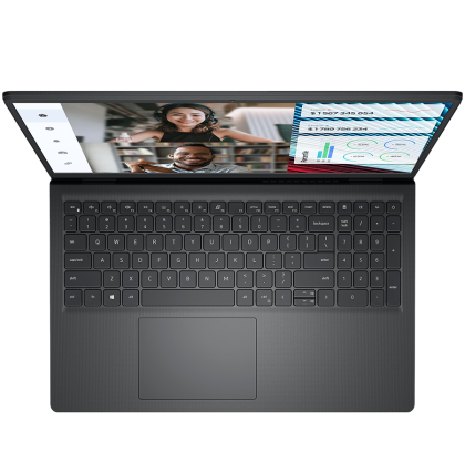 Dell Vostro 3520, Intel Core i7-1255U (10C, 12 MB cache, până la 4,7 GHz), 15,6 inchi FHD (1920 x 1080) 120 Hz AG, 8 GB (1x8) DDR4, 512 GB SSD, Intel UHD Graphics, WiFi+BTHD, US KBD iluminat din spate, Ubuntu, 4Y Basic Onsite