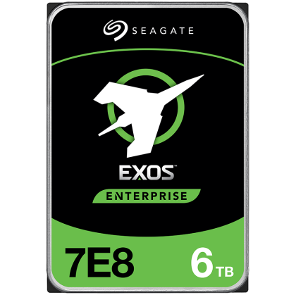 Server HDD SEAGATE Exos 7E8 512N (3.5'/6TB/SATA 6GB/s/ 7200rpm)