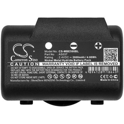Camera Battery for Crane Remote Control  IMET BE5000, M550S  AS037 NIMH 2,4V 2000mAh Cameron Sino