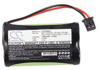 Battery for cordless phone 2* АA 2.4V NiMH 1500mAh GP60AS2BMX Panasonic KX-TG2000 Cameron Sino