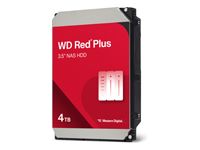 HDD NAS WD Red Plus (3.5'', 4TB, 256MB, 5400 RPM, SATA 6 Gb/s)