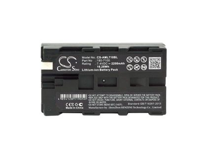 Baterie pentru scaner de coduri de bare AML M7100 M7220 180-7100 LiIon 7.4V 2200mAh Cameron Sino